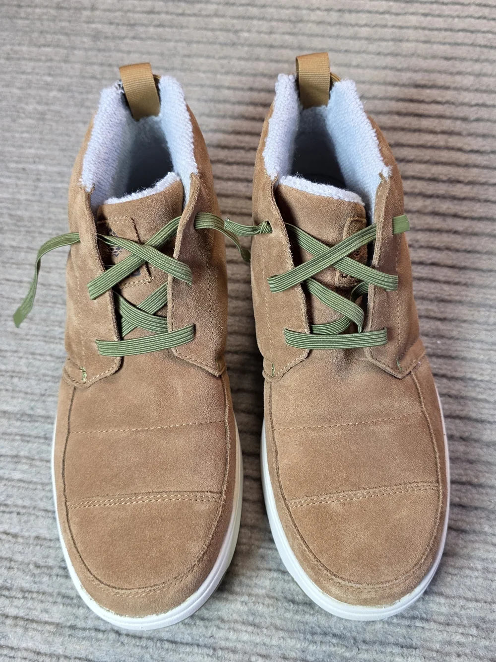 Stio Colter Mid Boots Men's 8.5 Brown Suede Insulated Winter Snow Casual Outdoor